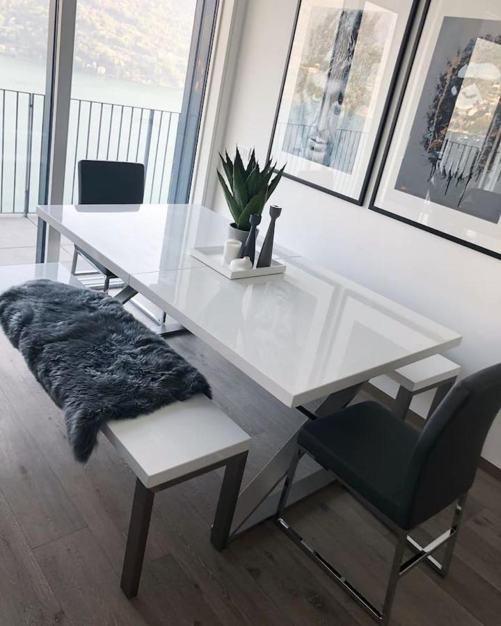 Ulivi Luxury Loft & Pool - The House Of Travelers Apartment Carate Urio Bagian luar foto