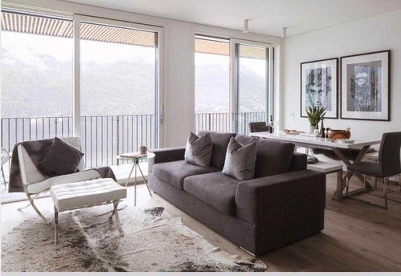 Ulivi Luxury Loft & Pool - The House Of Travelers Apartment Carate Urio Bagian luar foto